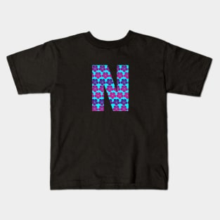 Letter N from Roses Kids T-Shirt